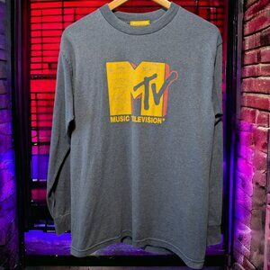 MTV Music Television 2002 Alstyle Vintage Long Sleeve, Medium